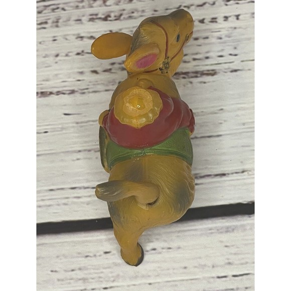 Vintage 1940's (Japan) CELLULOID Wind-up Mechanical DONKEY Toy Figure WORKS!! - Picture 5 of 12